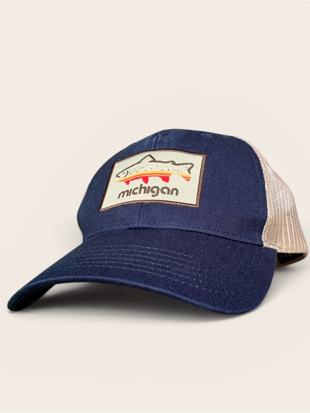 Michigan Trout Fish Trucker Hat